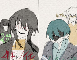 四十分钟速摸😋_绘画作品