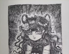 魔女鼠-玛杰拉•冯•薇尔娜_绘画作品