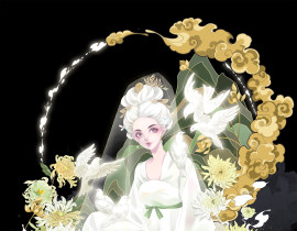 白素启秋_绘画作品
