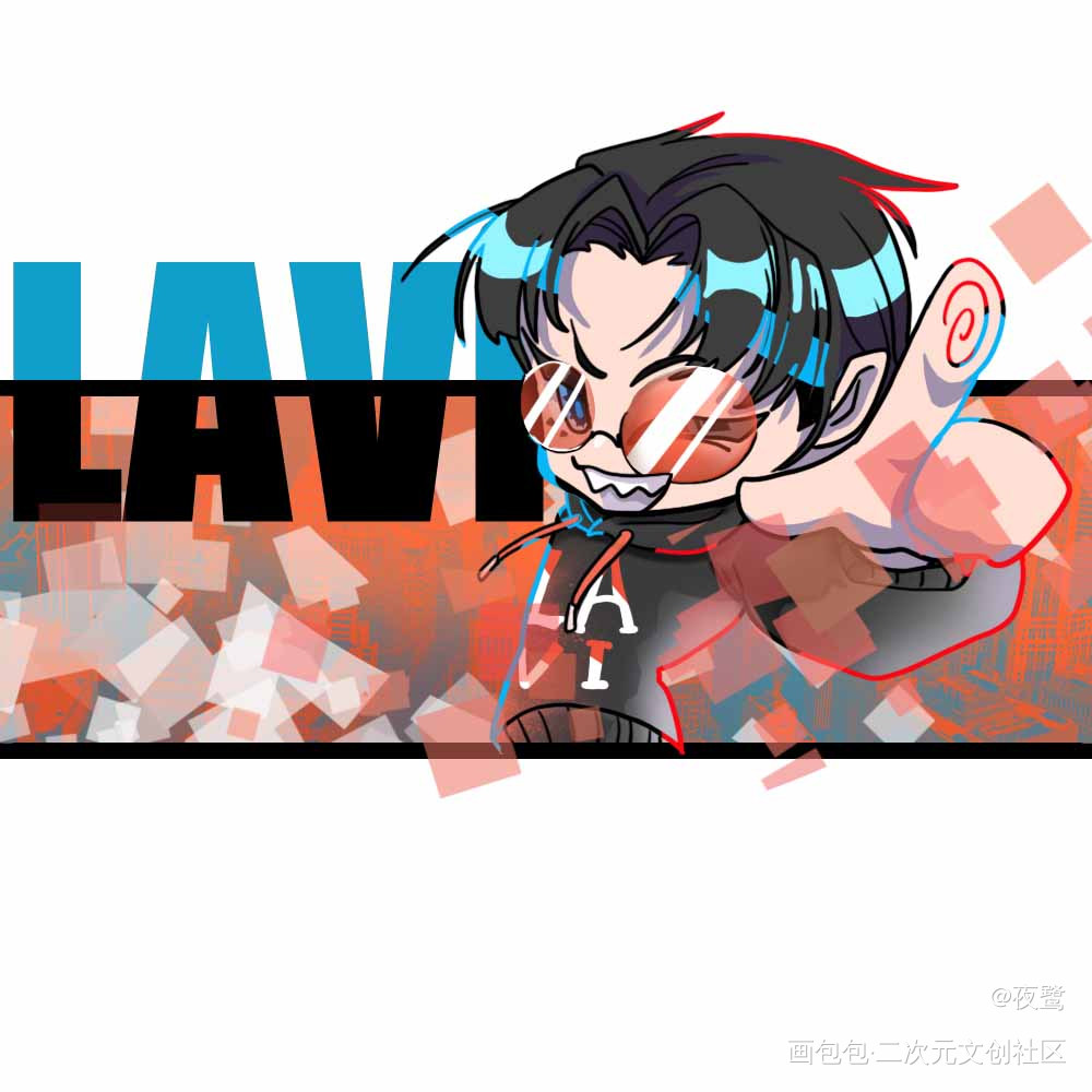 摸鱼_自设oc绘画作品