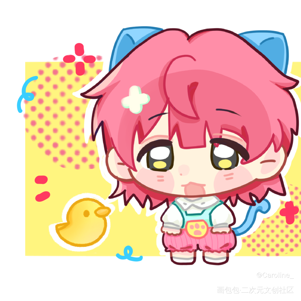 新业务有宝宝想吃吗_Q版oc绘画作品