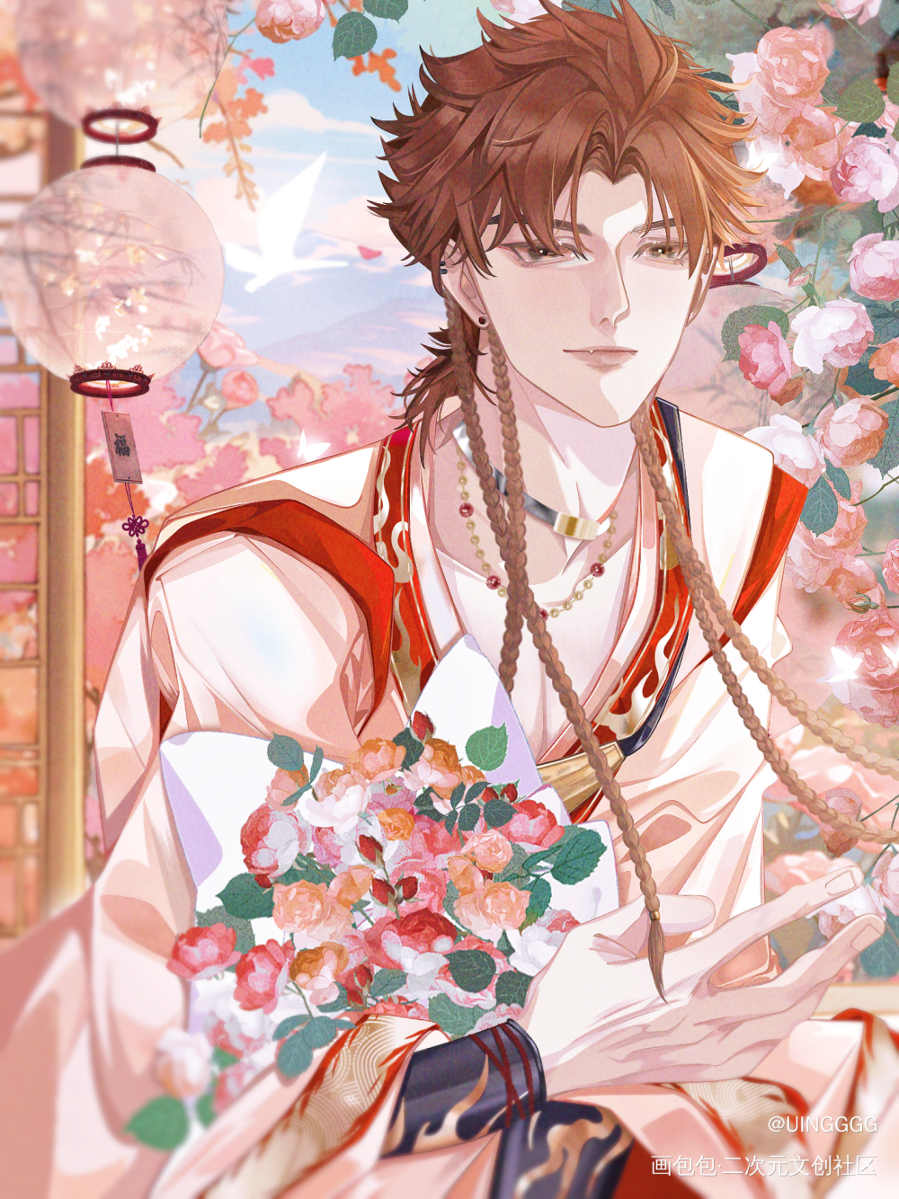 心上人🌸_代号鸢如鸢代号鸢孙策绘画作品