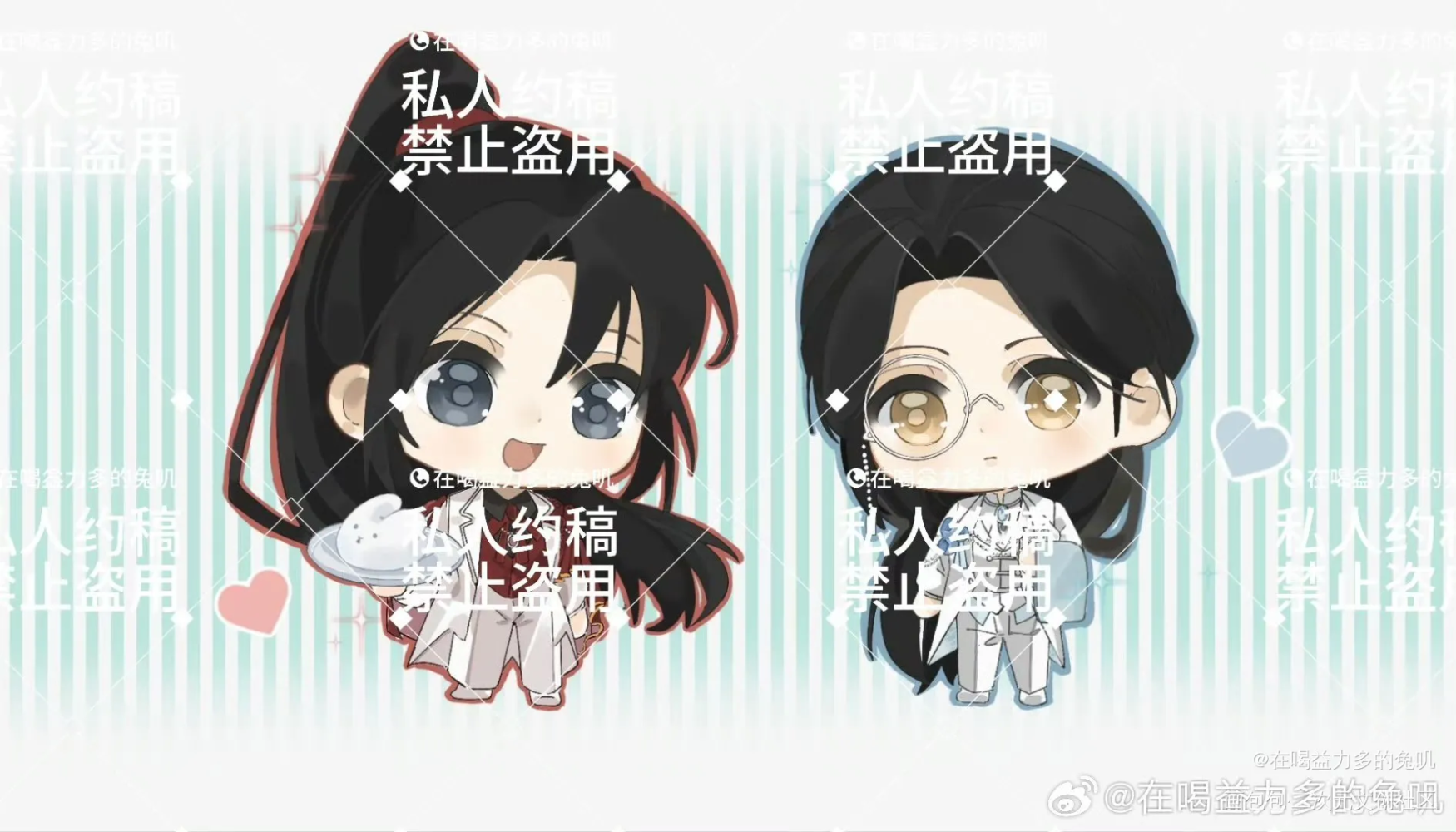 魏无羡生贺图_绘画作品