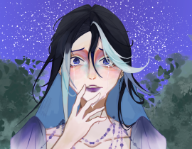 “晚安，亲爱的阿黛拉”_绘画作品