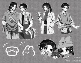 【oc】自家孩子_绘画作品