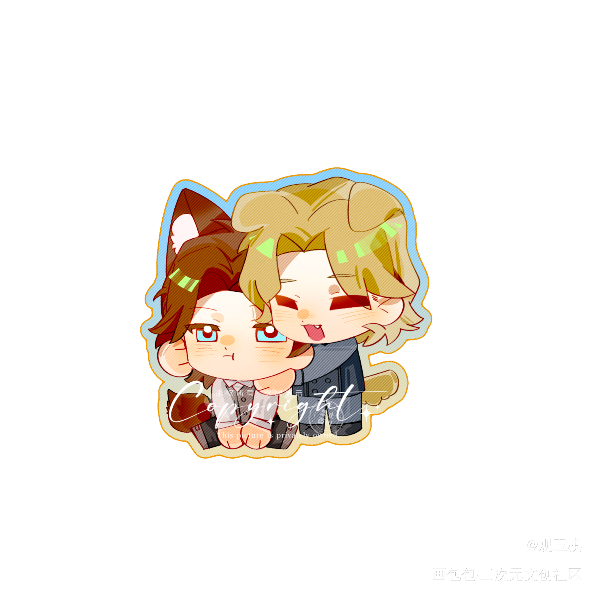 狗狐塑_神奇动物在哪里ggad绘画作品