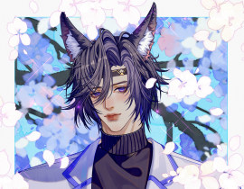 狗狗傅融～_绘画作品