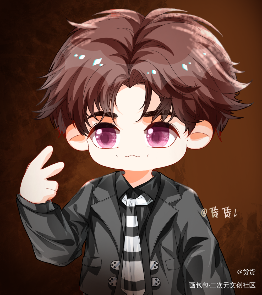 _人物练习Q版绘画作品