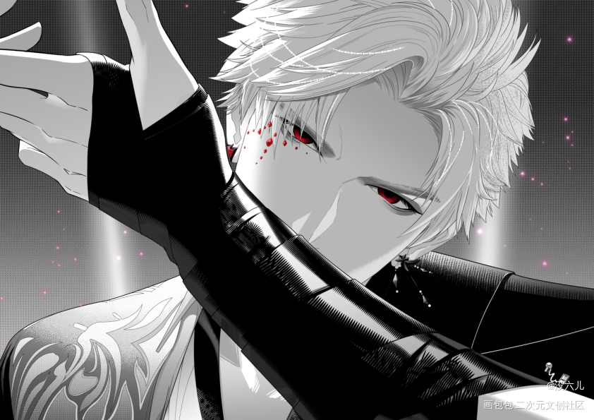 秦彻-舞台卡_恋与深空秦彻绘画作品