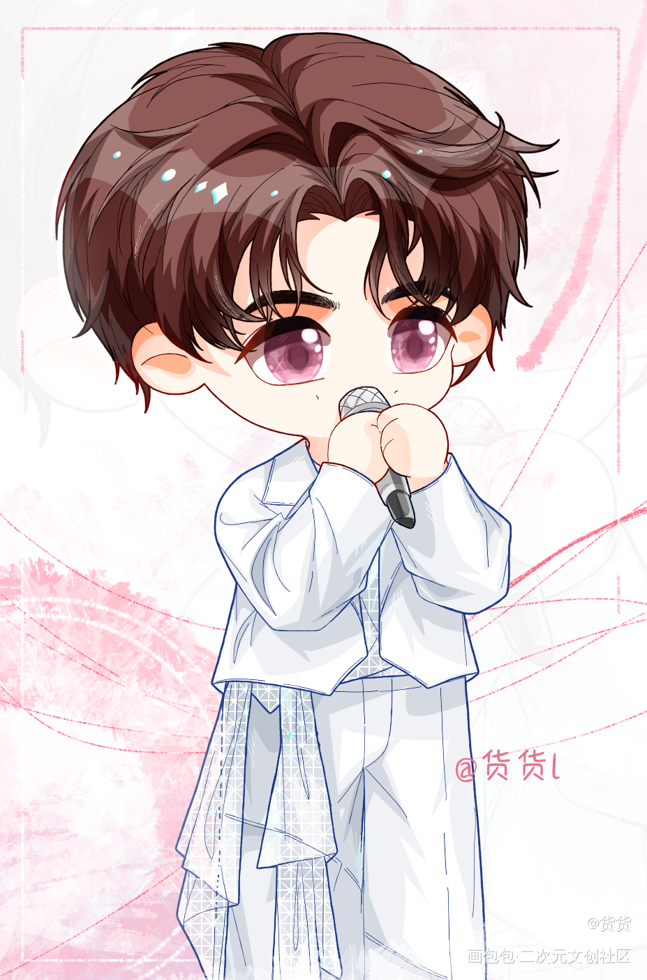 _人物练习Q版绘画作品