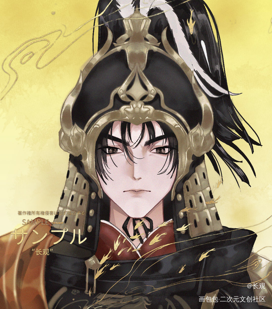 水墨古风证件照_忘川风华录朱棣忘川风华录稿件展示绘画作品