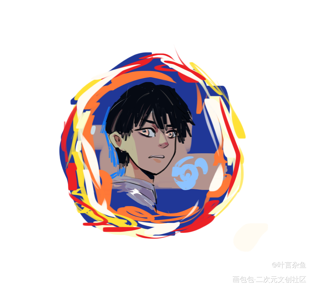 _段星炼姜明子高皓光日月同错绘画作品