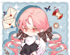 QQ人贴贴^ω^ 绘画作品