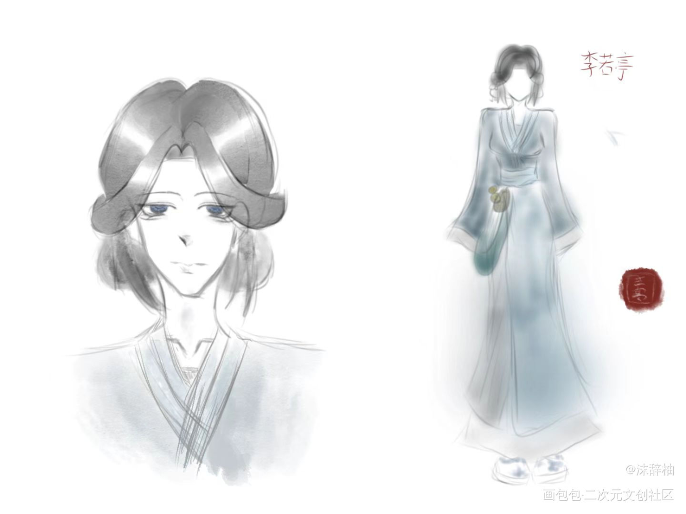 OC设计图_oc绘画作品