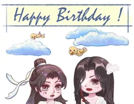 花怜捏豆图穿衣版_绘画作品