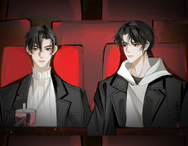 他觉得在这个时候，谢清呈好像又在他身边了绘画作品