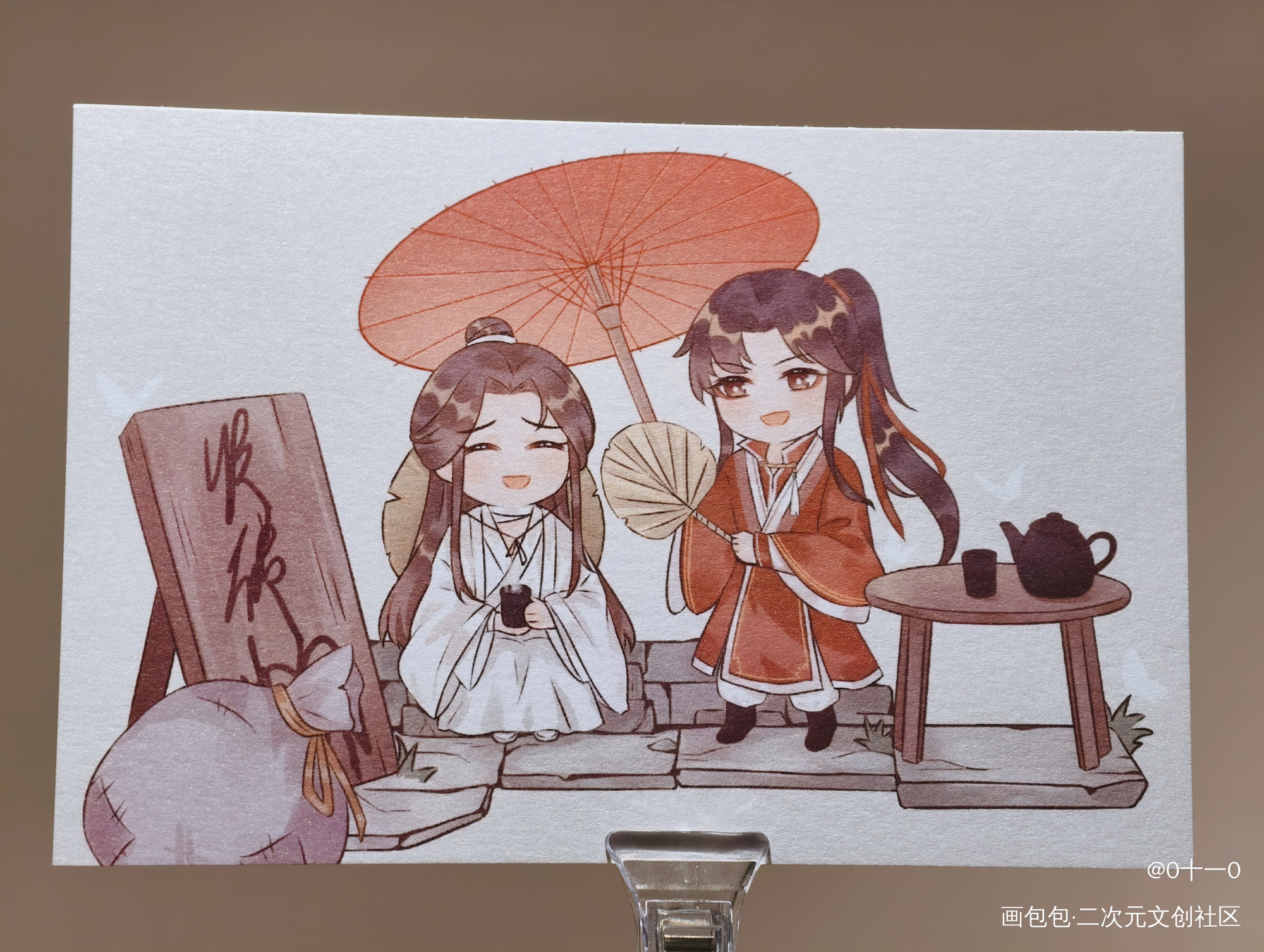 好可爱的花怜嘿嘿_天官赐福授权返图绘画作品