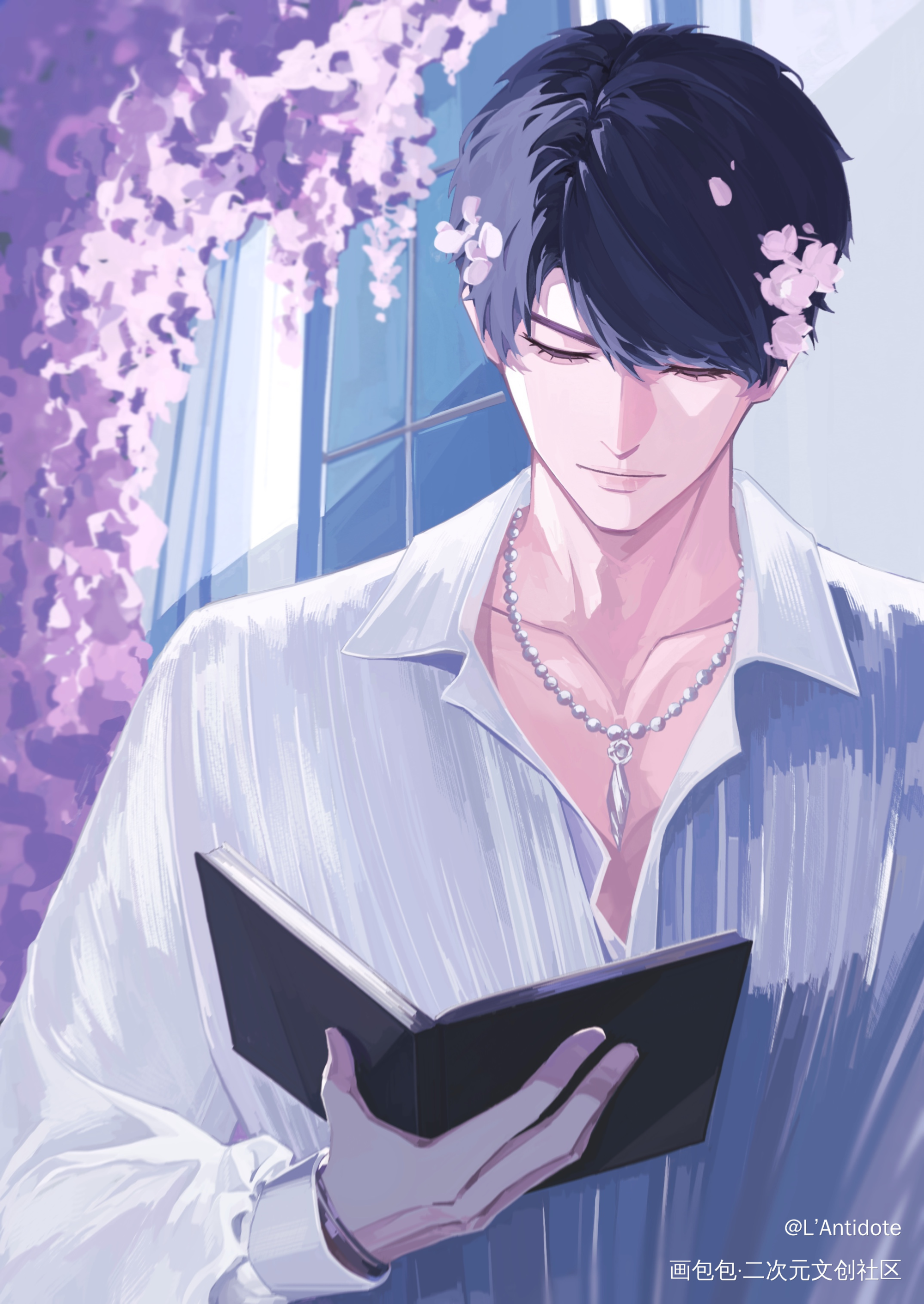 春日_恋与深空夏以昼绘画作品