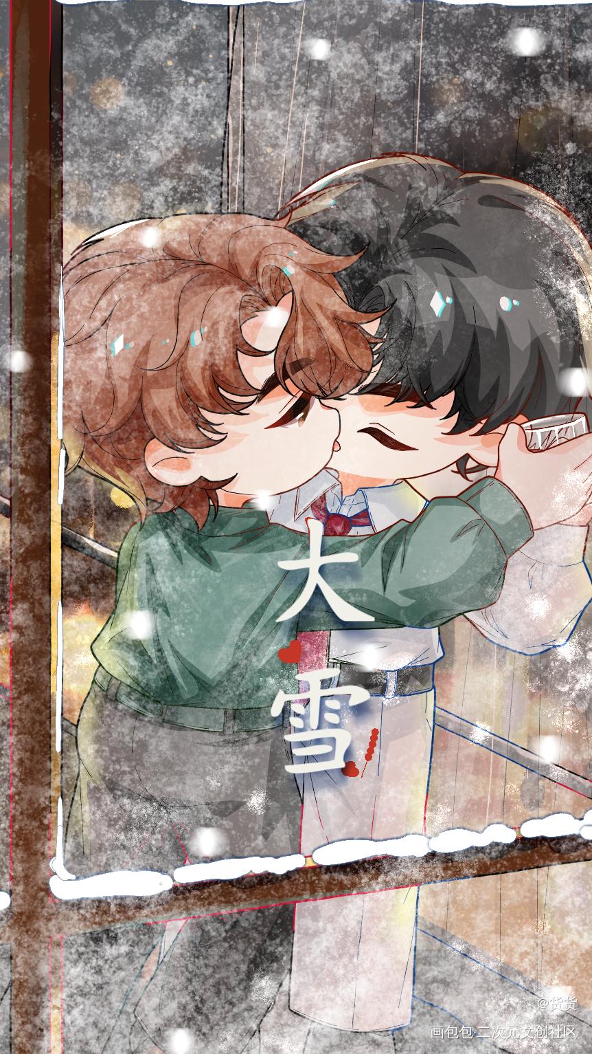 _残次品人物练习可爱Q版绘画作品