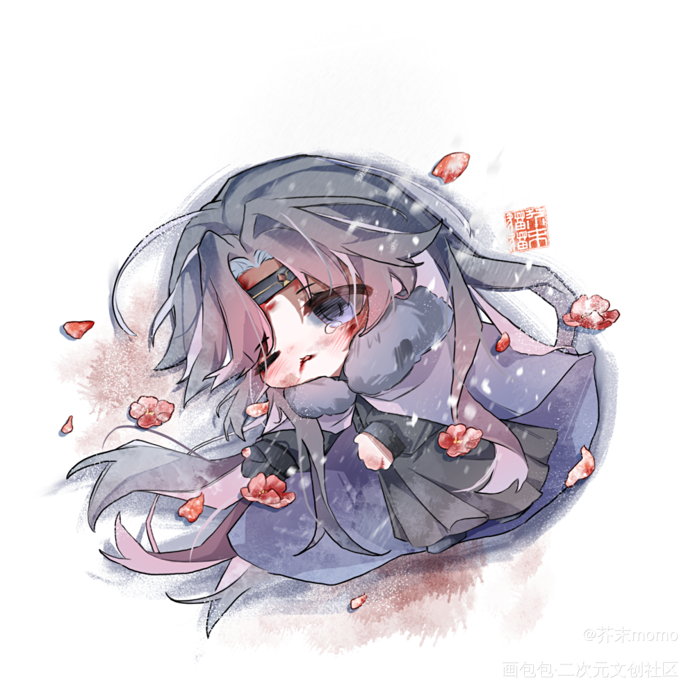 挨刀真的是痛死了……_代号鸢如鸢傅融·代号鸢Q版绘画作品