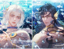 梅杜沙人鱼_绘画作品