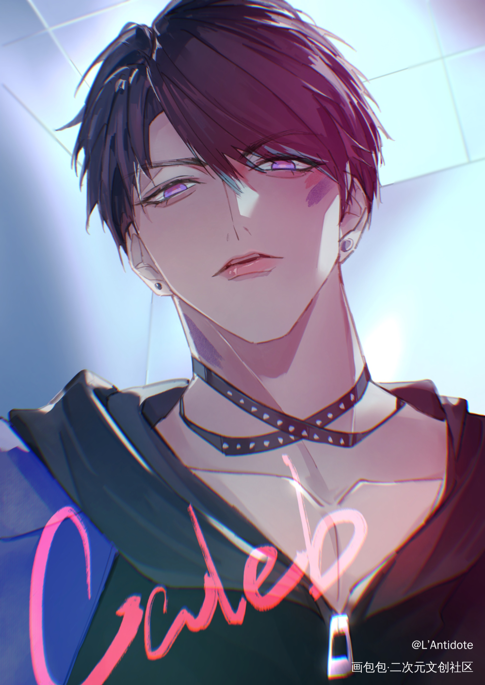 xyz idol_恋与深空夏以昼绘画作品