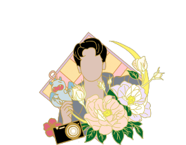 金属徽章四件套_绘画作品