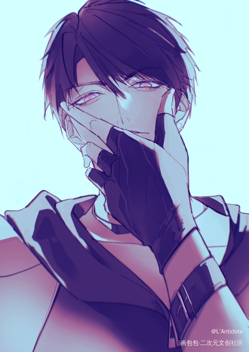 夏idol 第二张_恋与深空夏以昼绘画作品