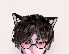 发型从来不画，只糊（老实）_绘画作品