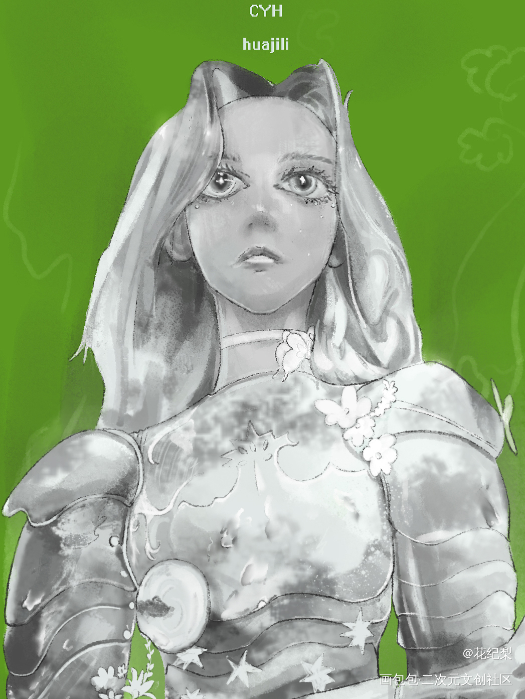 草图vs成图_绘画作品