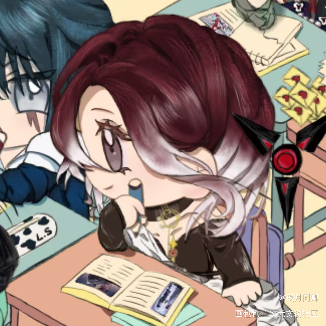 苦命赶稿人_LL西涅克斯伊芙罗睺蜜莉卡门奈特瑟琳无期迷途绘画作品