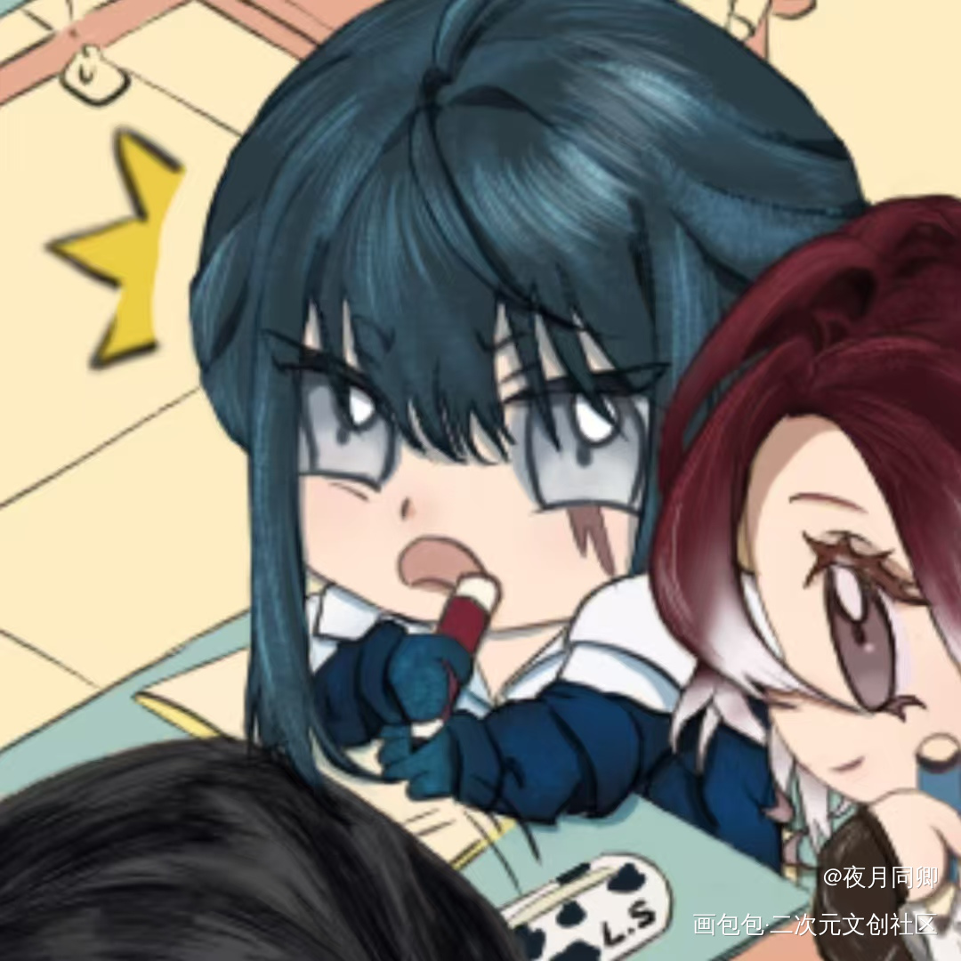 苦命赶稿人_LL西涅克斯伊芙罗睺蜜莉卡门奈特瑟琳无期迷途绘画作品