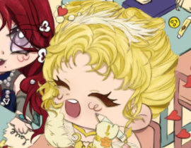 苦命赶稿人_绘画作品