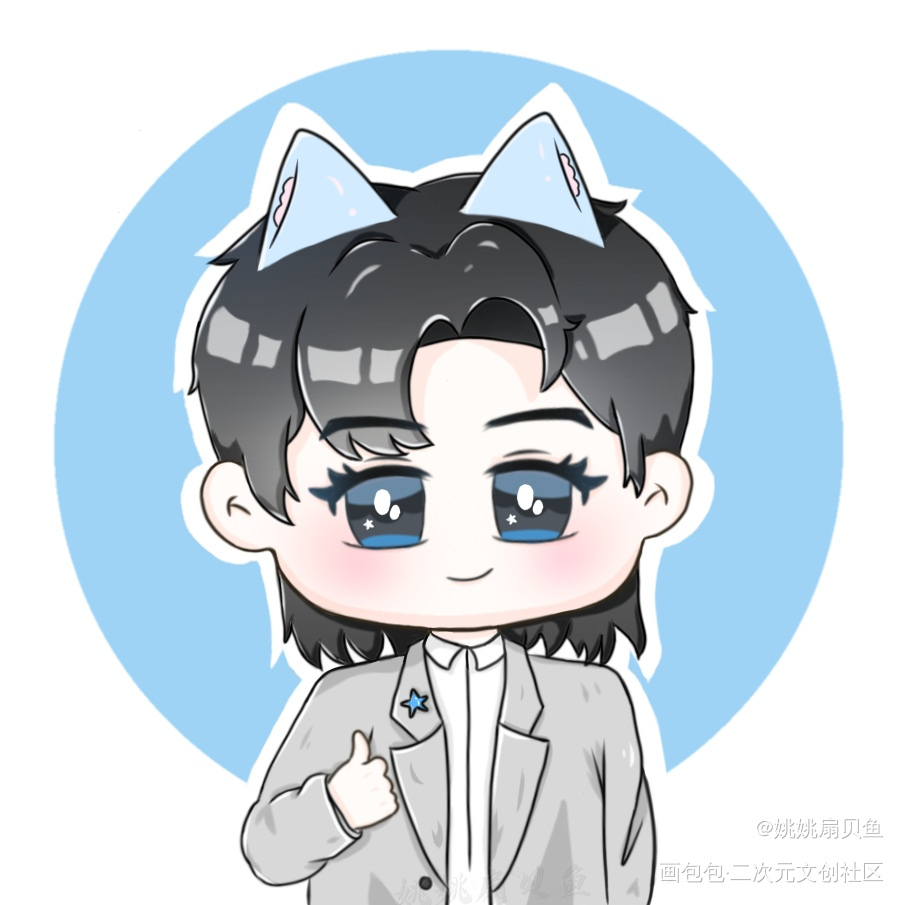 蒲猫猫和兔韬韬_郭文韬蒲熠星南北cp南北绘画作品