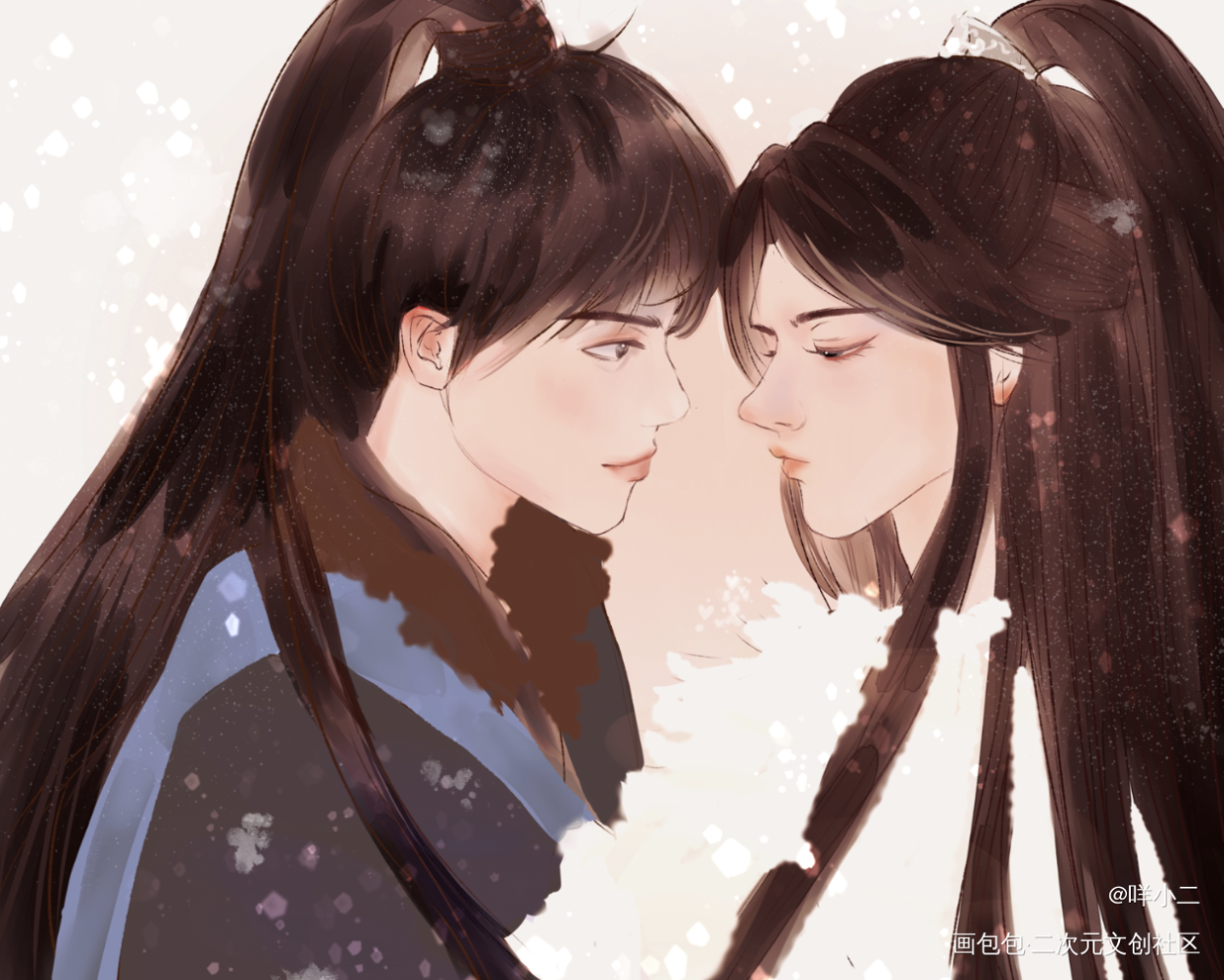 _季怀真燕迟绘画作品