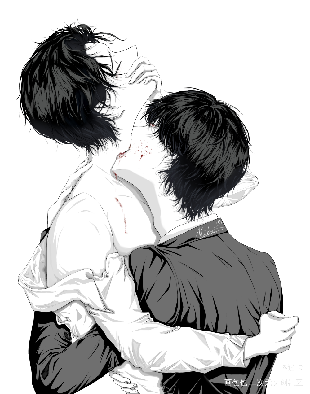 病案本_病案本谢清呈贺予绘画作品