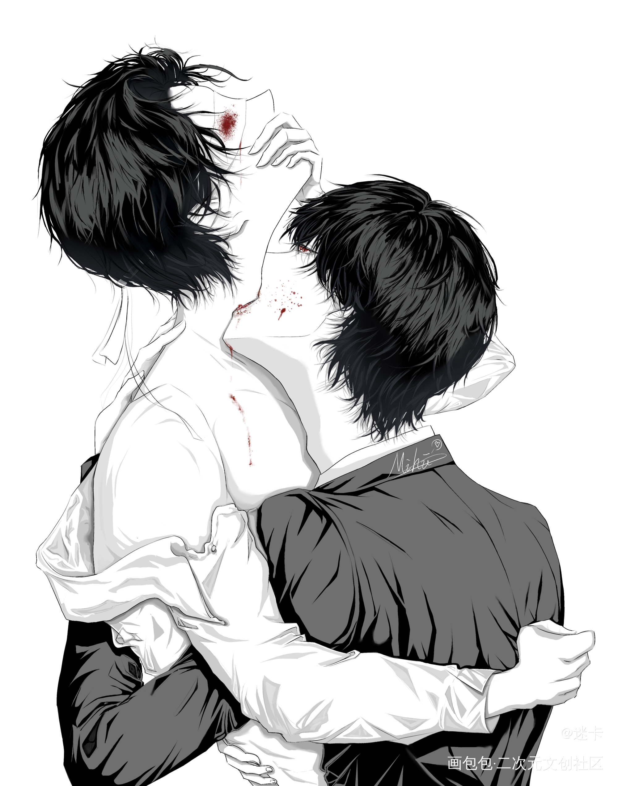 病案本_病案本谢清呈贺予绘画作品