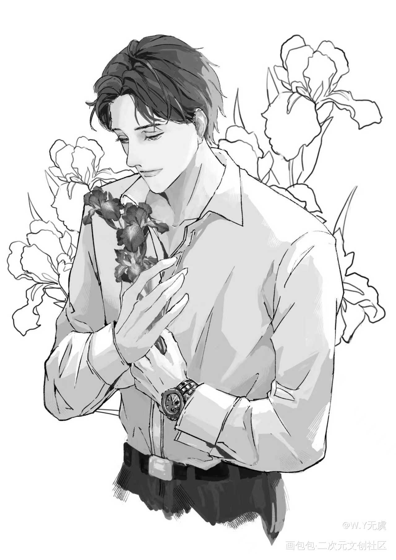 _何故0108何故生日快乐绘画作品