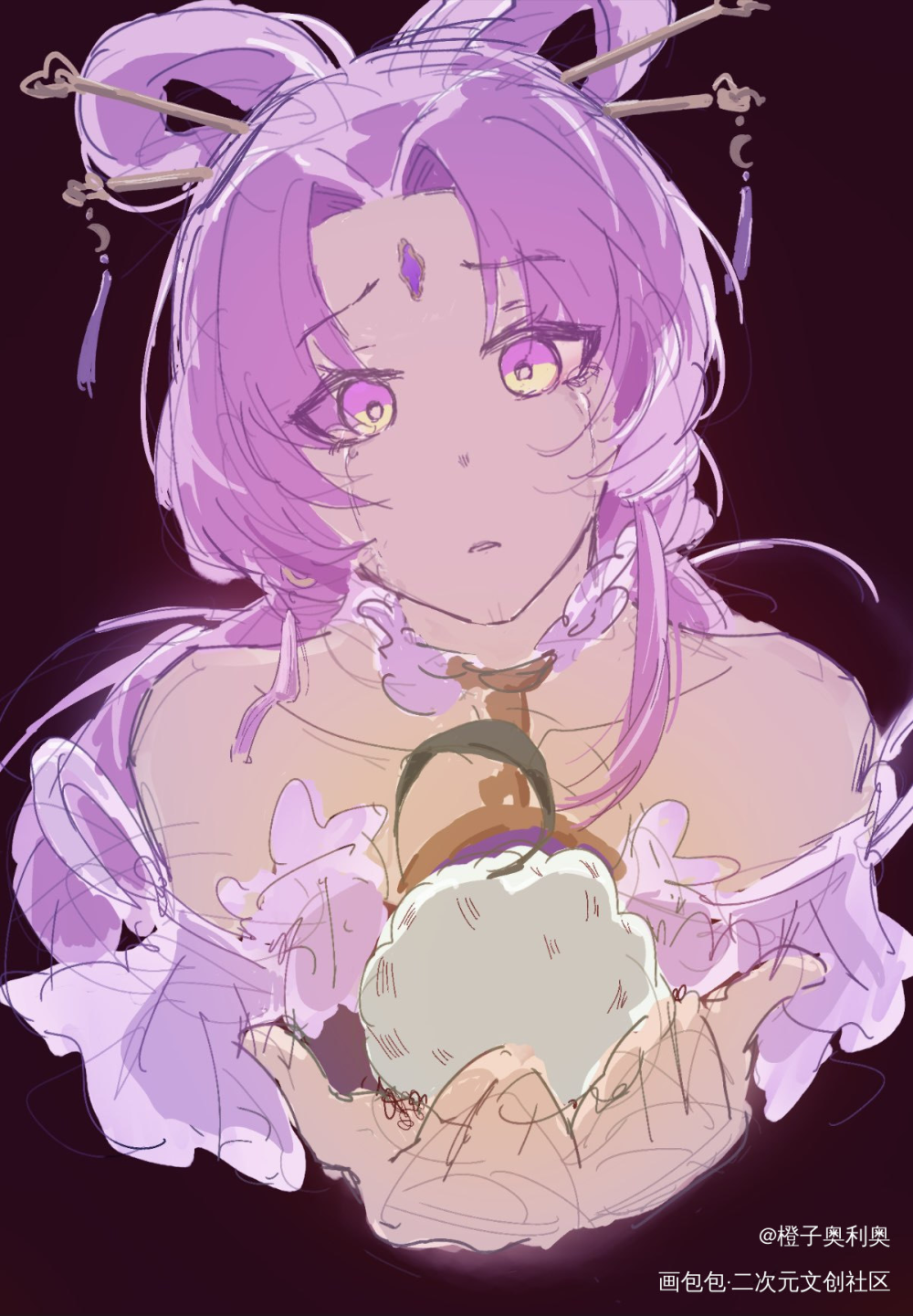 【符青符】cp向手书存档！_崩坏星穹铁道符青符手书同人BE绘画作品