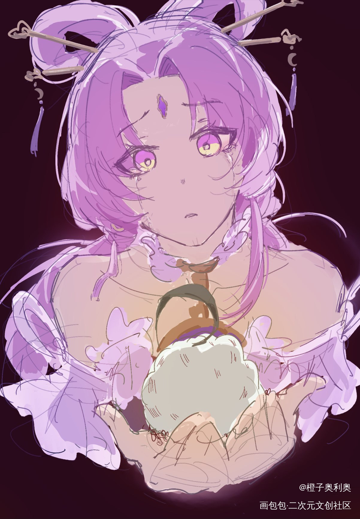 【符青符】cp向手书存档！_崩坏星穹铁道符青符手书同人BE绘画作品