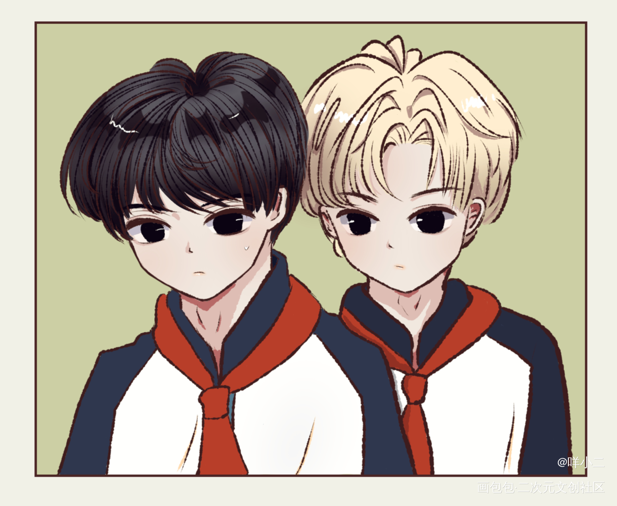 _插画绘画二次元绘画作品