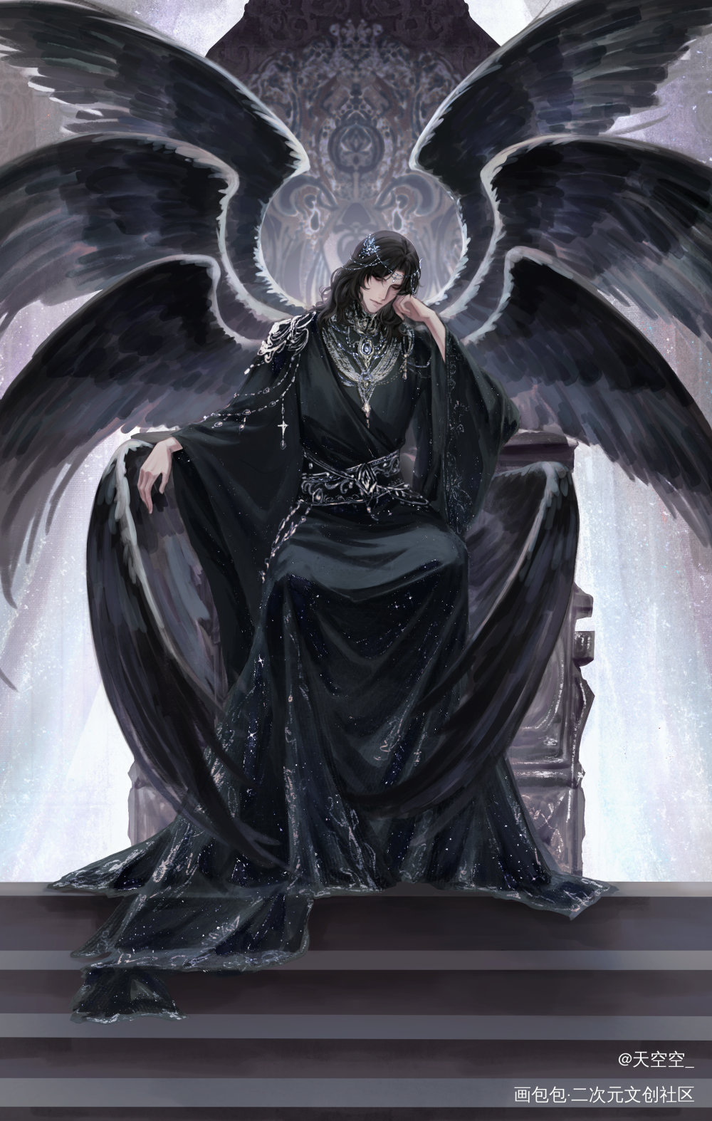 萨斯利尔_诡秘之主萨斯利尔绘画作品