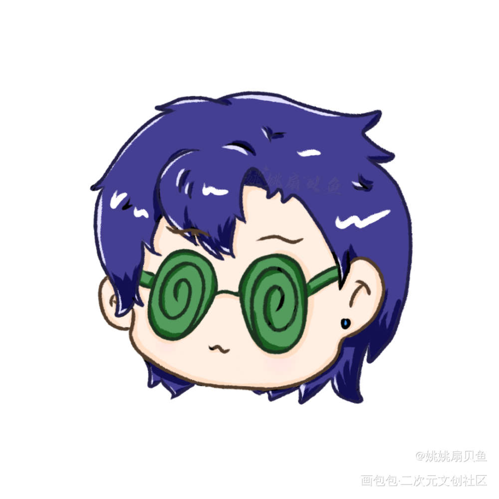 QQ大头_q头Q版绘画作品