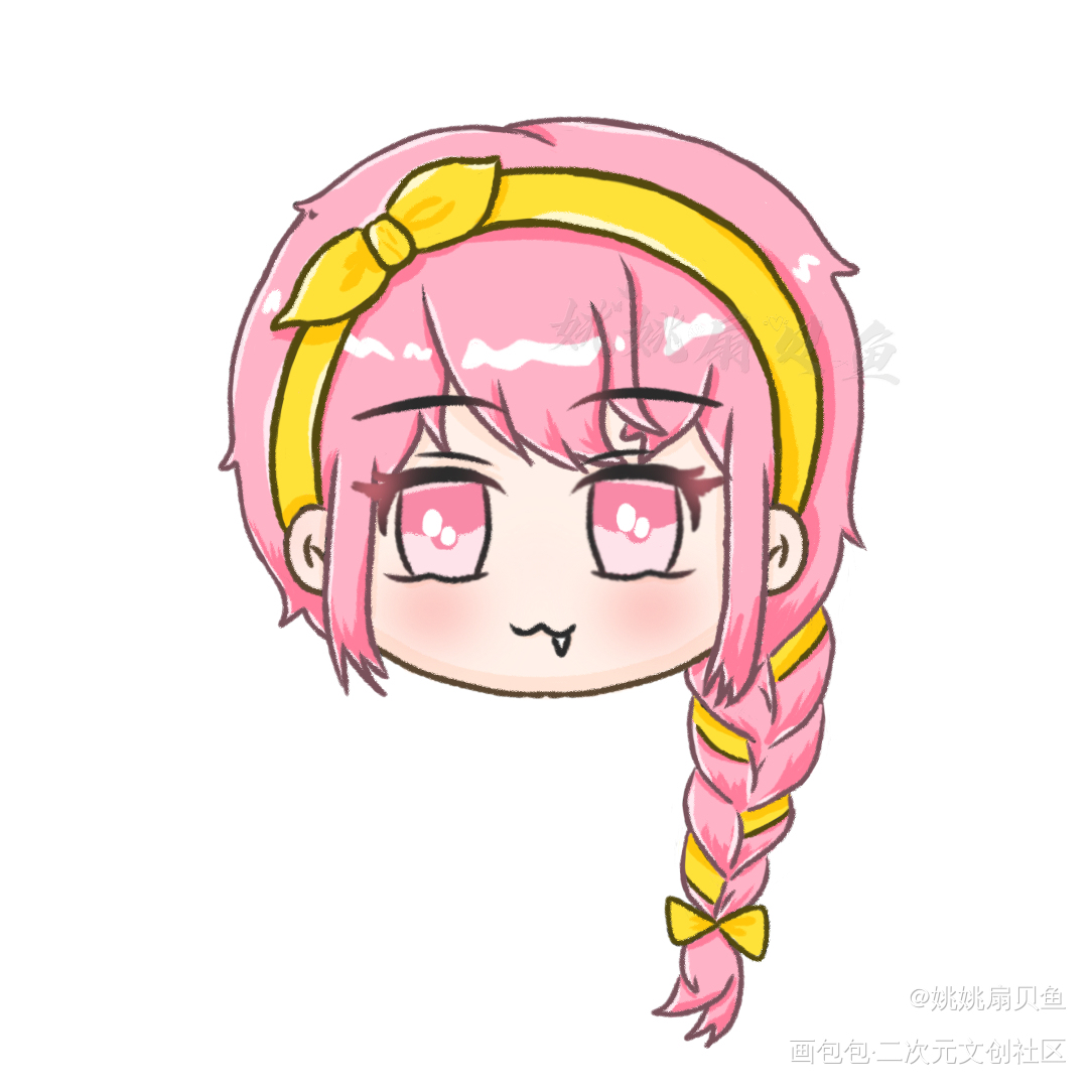 QQ大头_q头Q版绘画作品