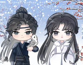 【将进酒】策舟x松玉_绘画作品