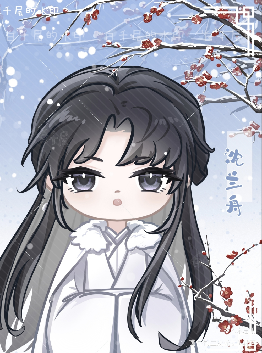 【将进酒】策舟x松玉_将进酒乔松月·将进酒姚温玉·将进酒沈兰舟·将进酒萧策安·将进酒绘画作品