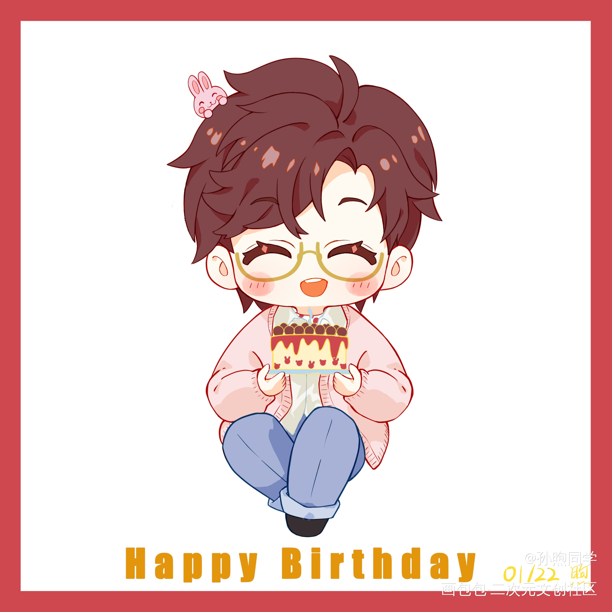 萌版66_光与夜之恋陆沉绘画作品