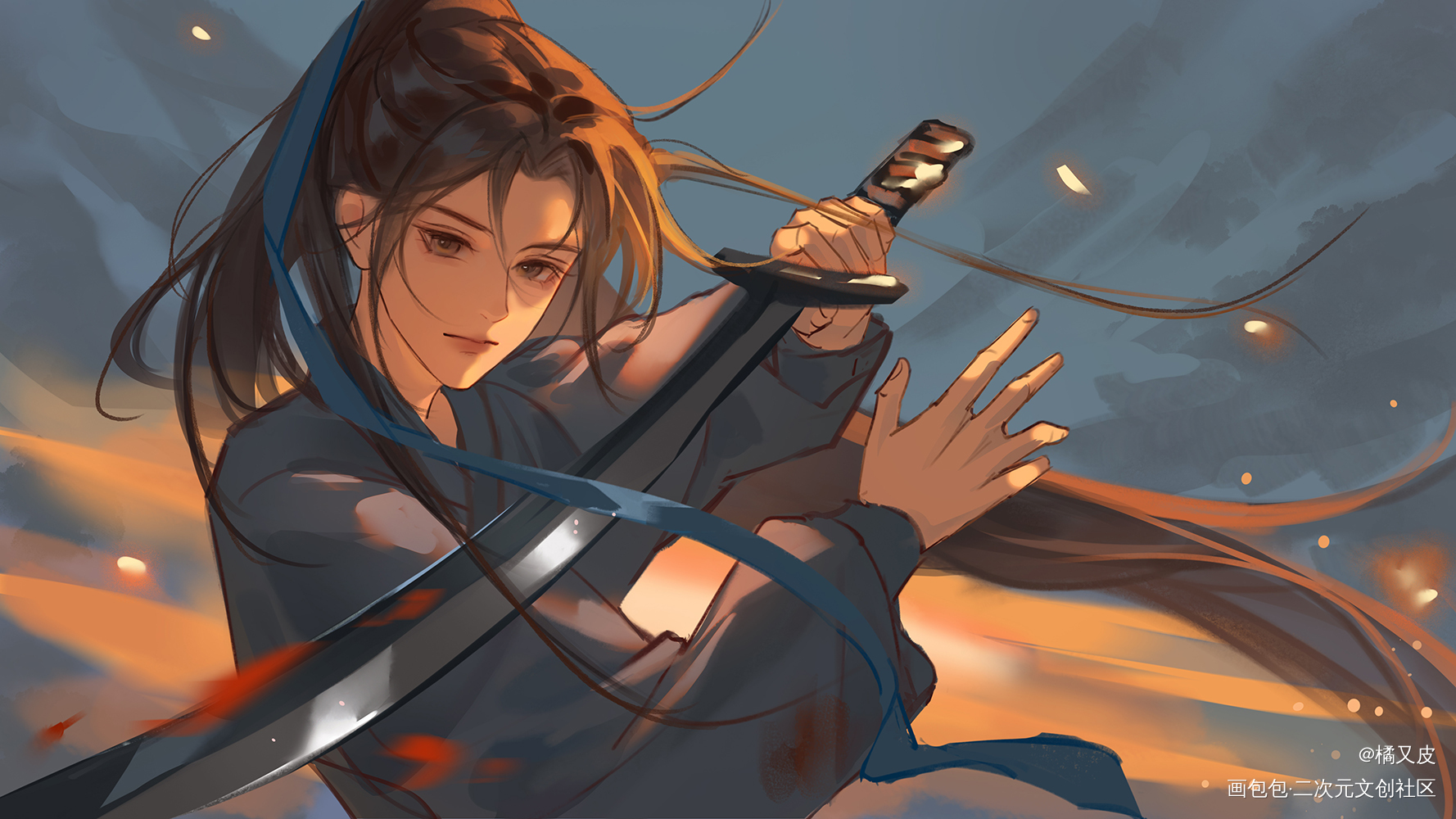 阿翡_有匪priest绘画作品