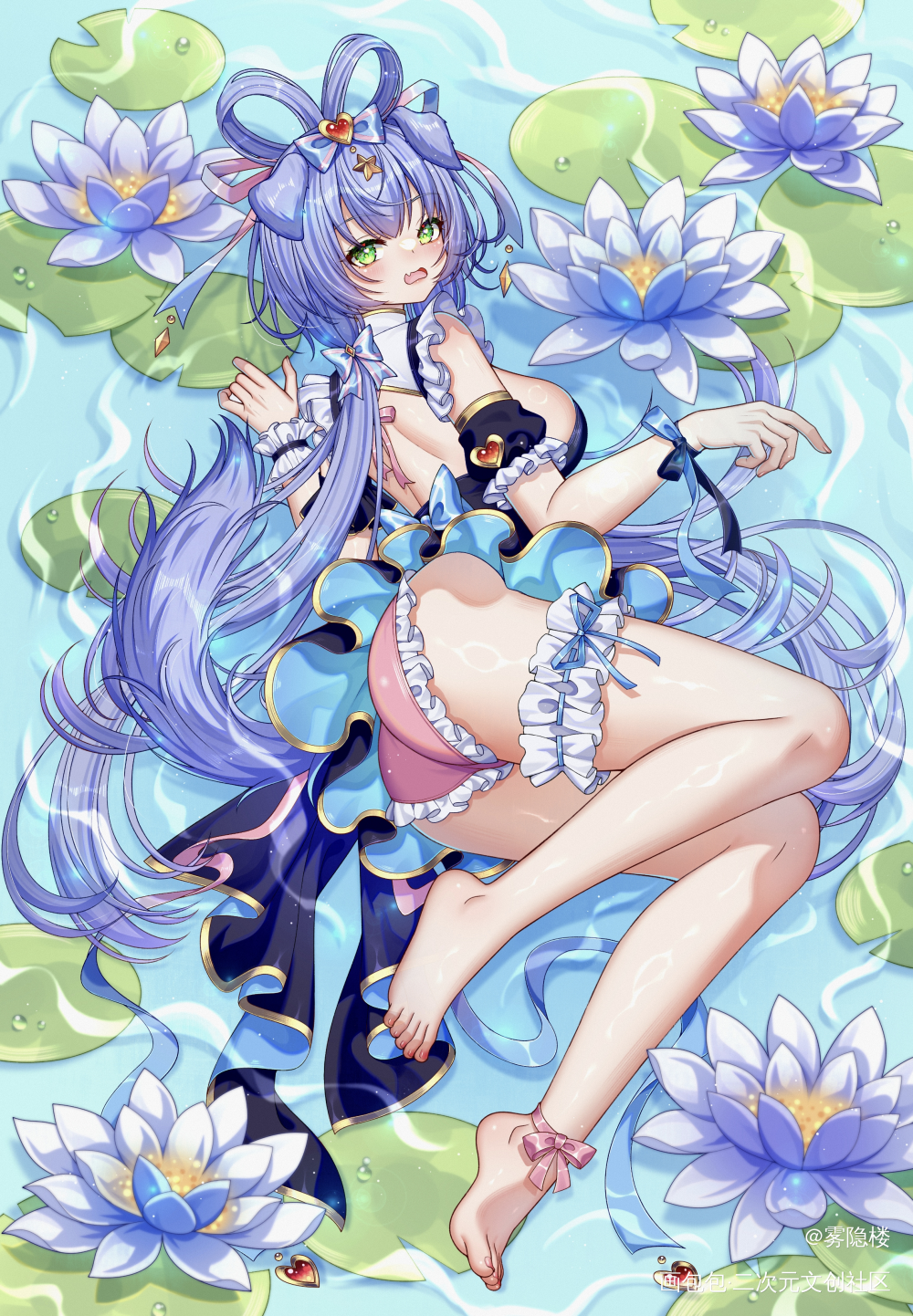 狗狗天依～_洛天依绘画作品