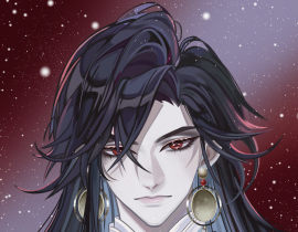 【花亦山心之月】花忱_绘画作品